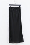 BASERANGE Linen Skirt Portugal BAS-SKDY-SL-000-HEI Black